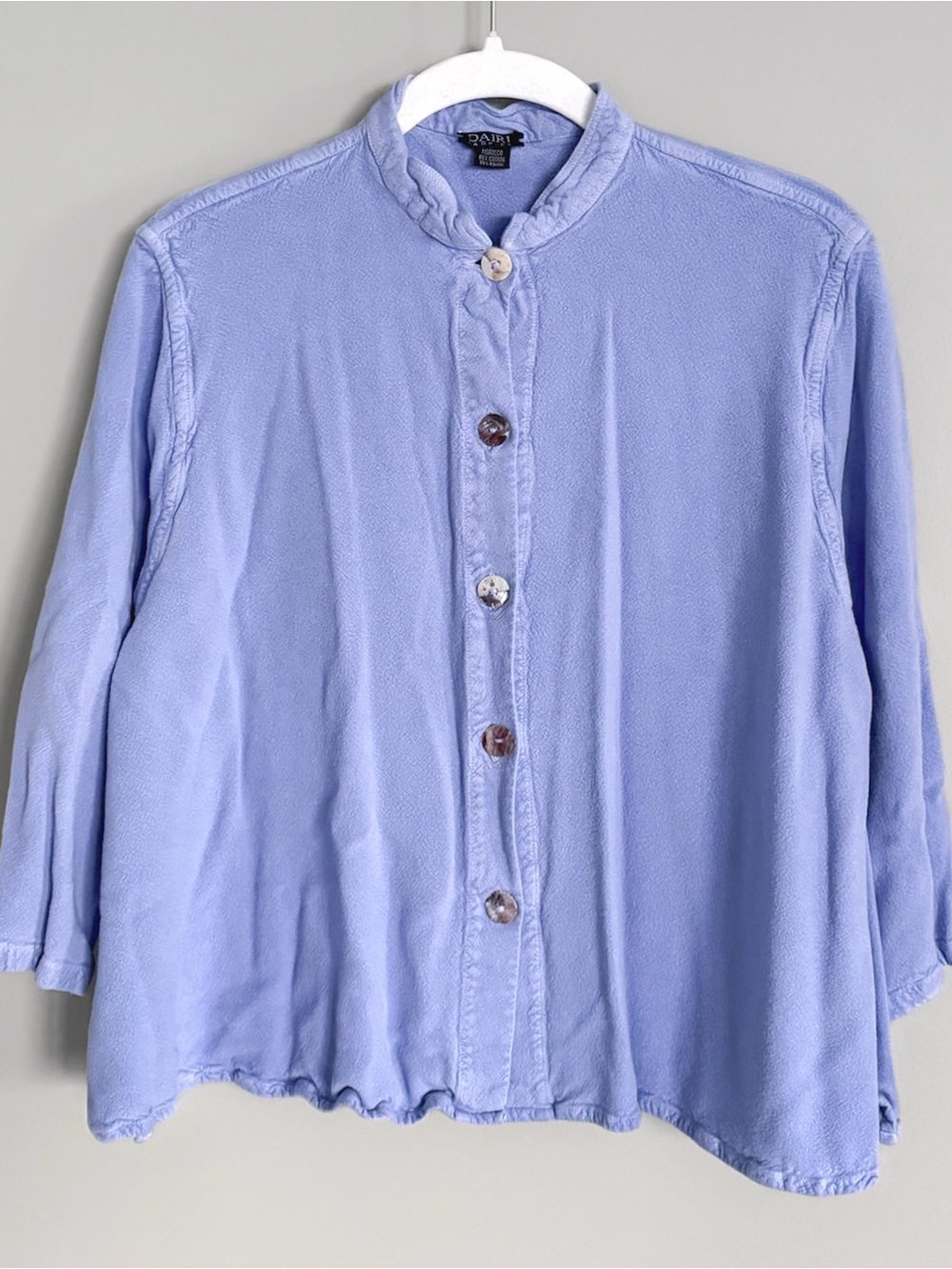 DAIRI Crinkle Blouse Art To Wear Women’s One Size